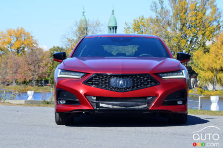 2021 Acura TLX A-Spec, front